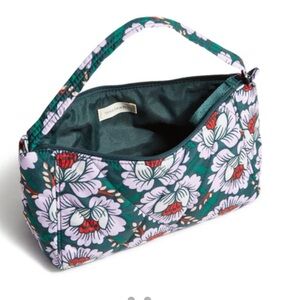 NWT Vera Bradley Mini Slouchy Bucket Crossbody.  Lotus Sea Moss print.